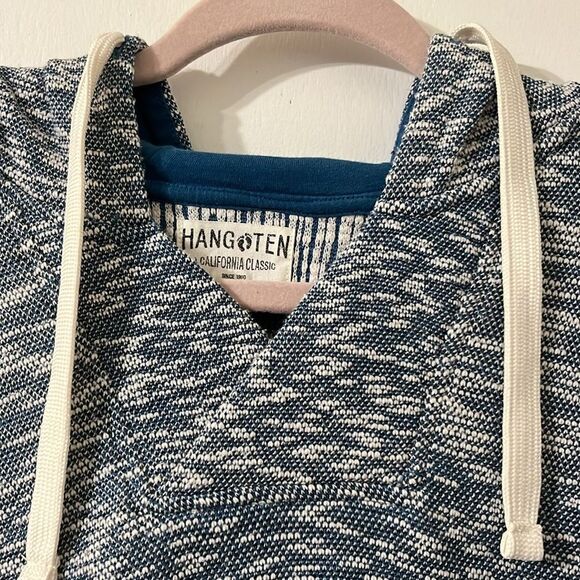 NWOT Hang Ten Bohemian Blue Hoodie XL - Picture 2 of 3